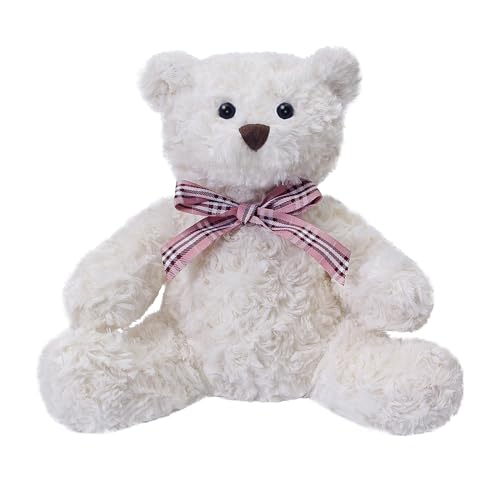 Teddy Bear Stuffed Animals, 11.7" Stuffed Bear in Diffreent Shape, Small Teddy Bear Soft Plush Toy for Girlfriend Kids Toddlers on Birthday/Christmas/Valentine's Day (2 Packs)