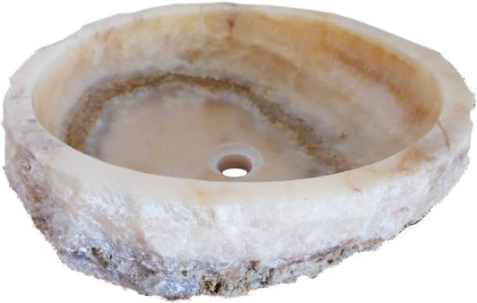 Eden Bath EB_S029JO-P Natural Stone Vessel Sink - Jurassic Onyx