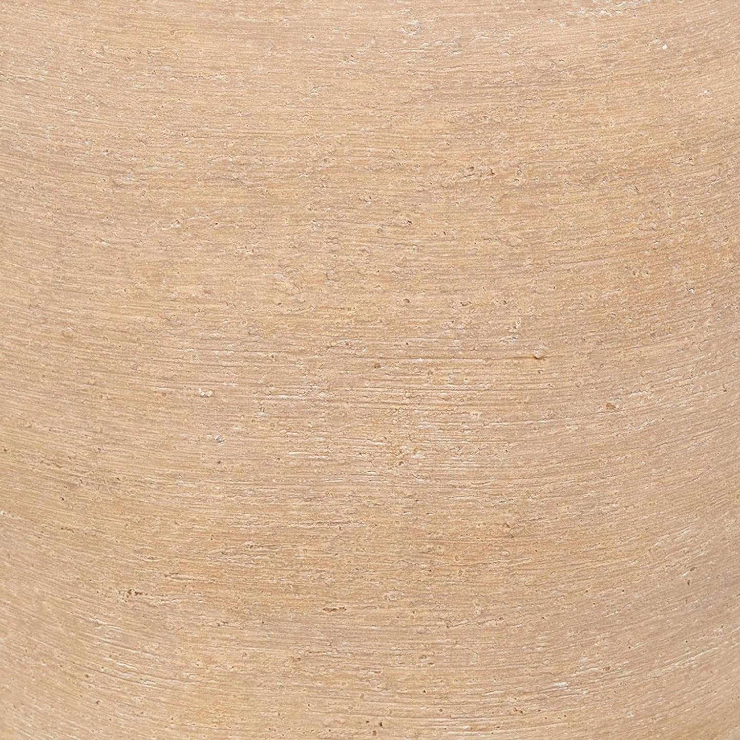 Deco 79 Ceramic Wide Textured Vase, 14" x 13" x 17", Beige